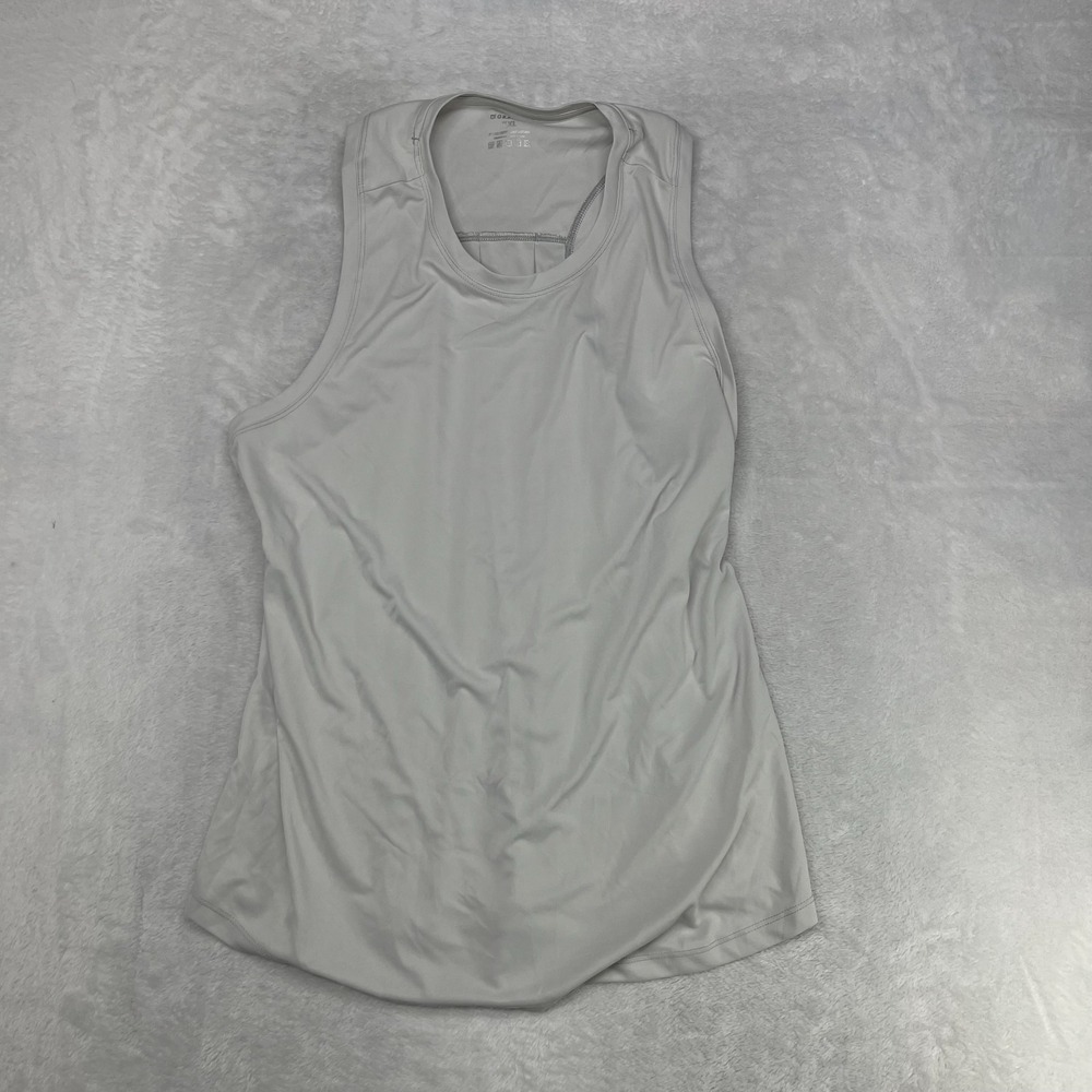 Gradual Racerback Tank Top Women's Gray Stretch Training Yoga‎ Activewear - 2XL